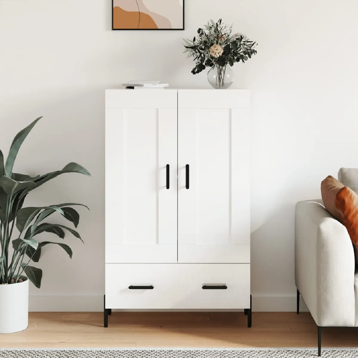 vidaXL Buffet Haut 69 5x31x115 cm - vue 4