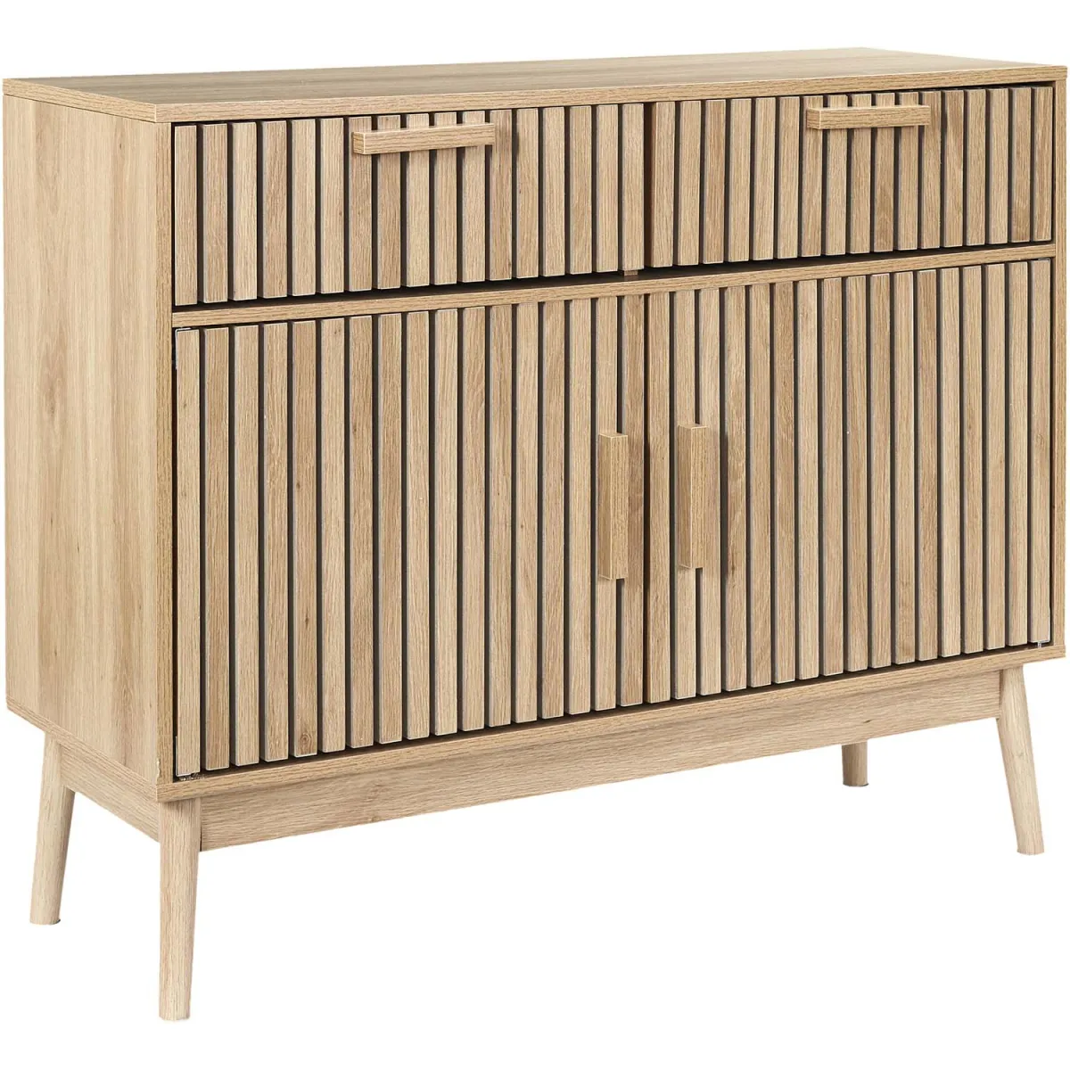 The home deco factory Buffet 2 portes - Marron The home deco factory Buffet 2 portes - Marron
