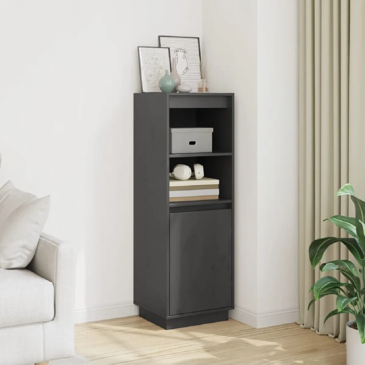 vidaXL Buffet haut 37x34x110 cm