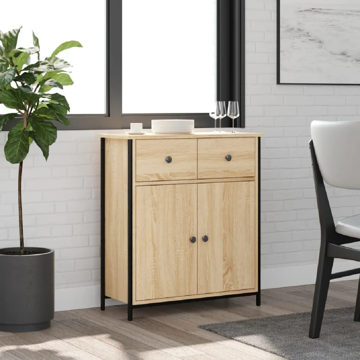 vidaXL Buffet 70x30x80 cm
