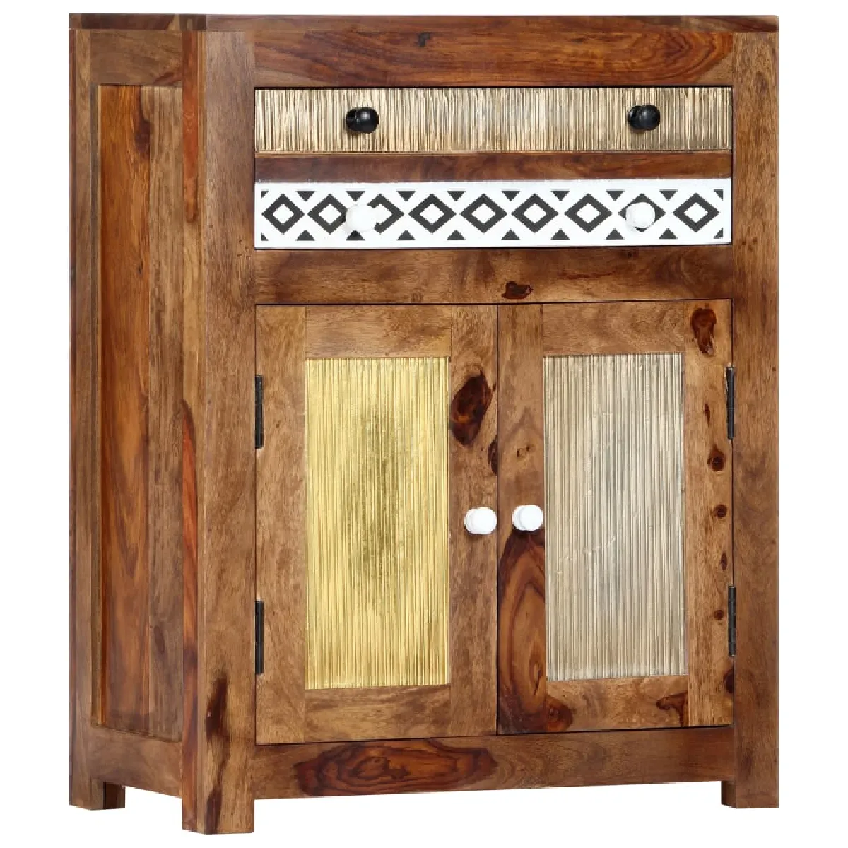 Vidaxl Armoire latérale 60x30x75 cm - Bois massif