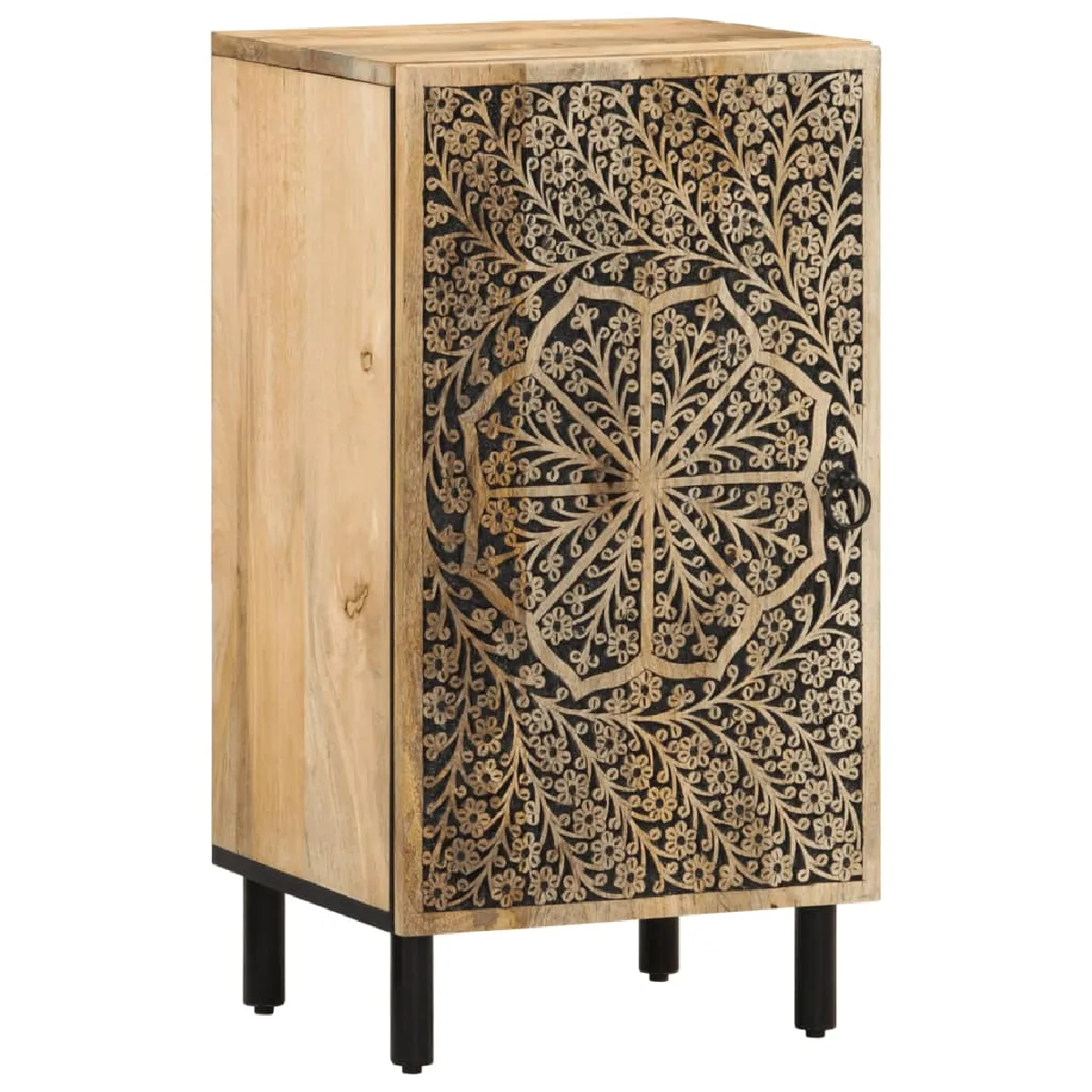 Vidaxl Armoire Latérale Bois de Manguier 40x33x75 cm