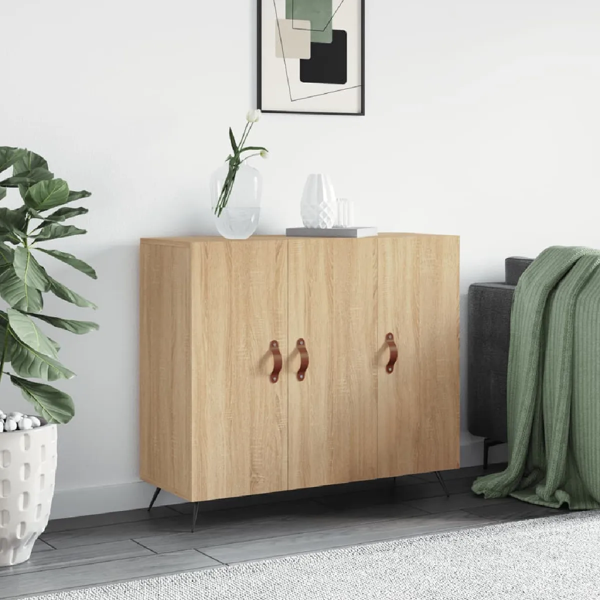 vidaXL - Buffet - Moderne - Chêne Sonoma - Image 3