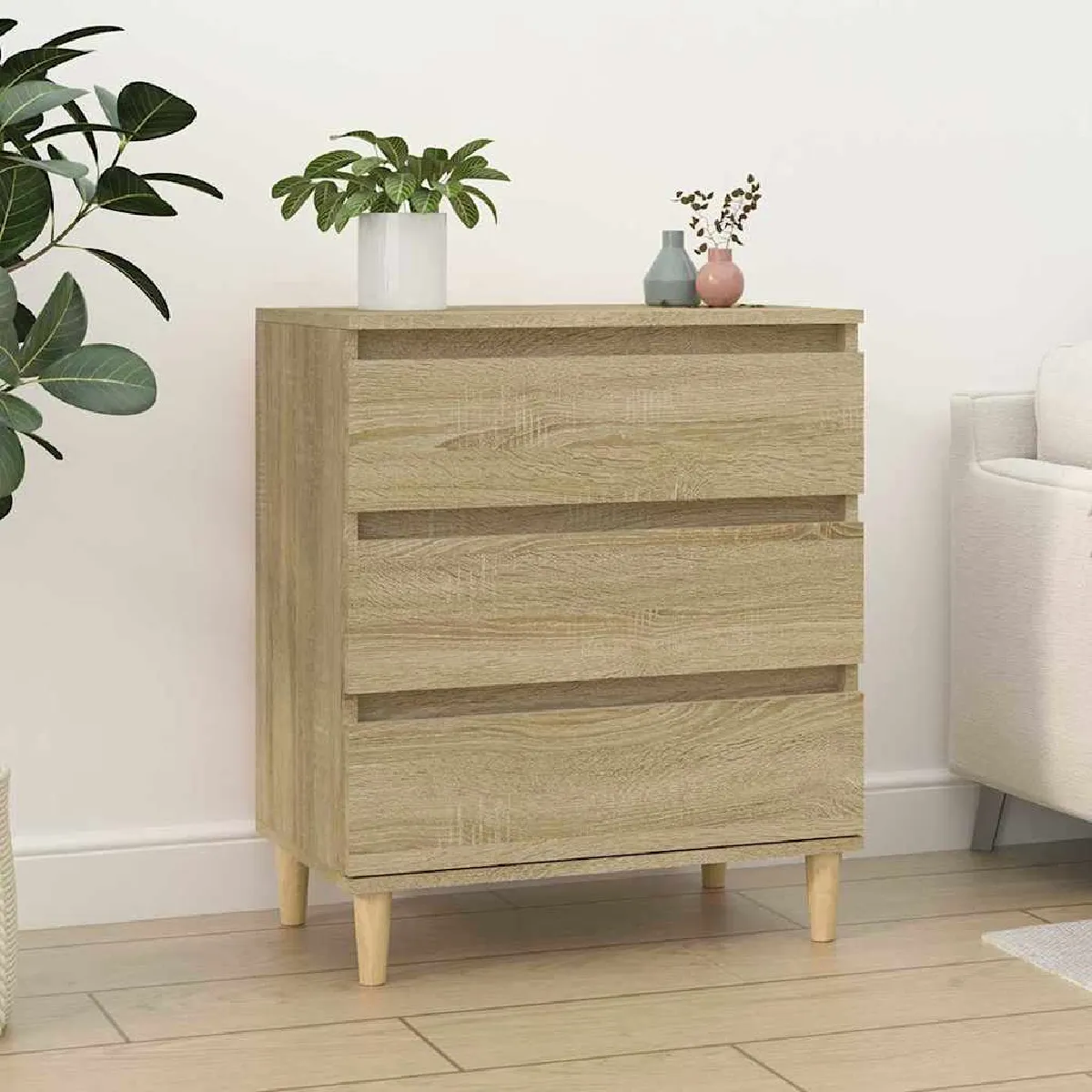 VIDAXL - Buffet - Sonoma - 60x35x70 cm - Image 3