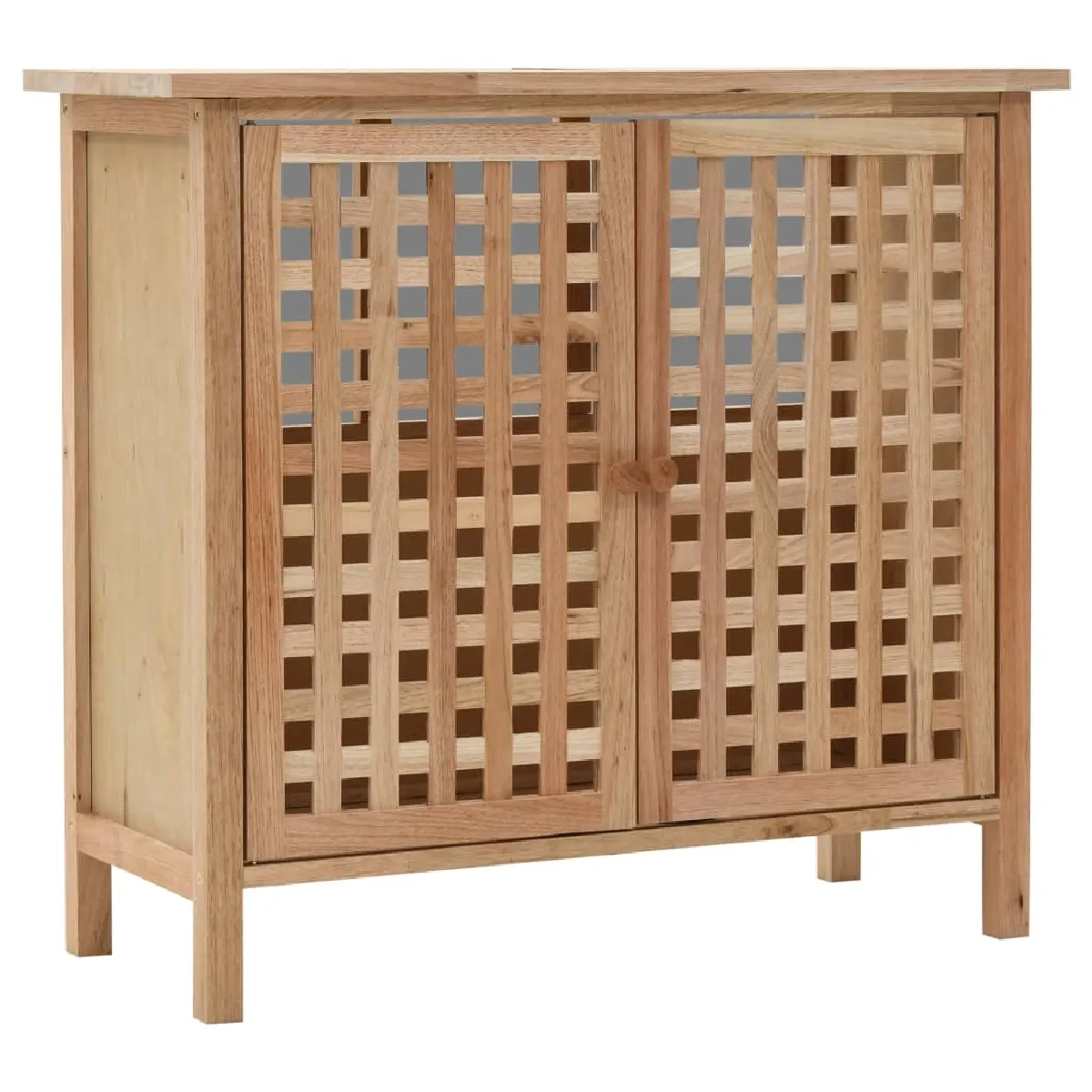vidaXL Armoire pour Lavabo Bois de Noyer