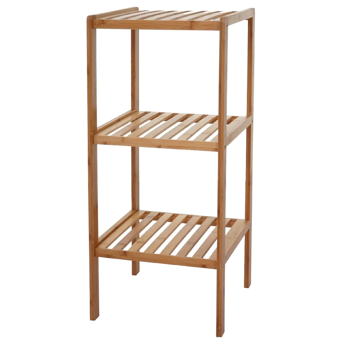 Decoshop26 Étagère bambou salle de bain - Multicolore