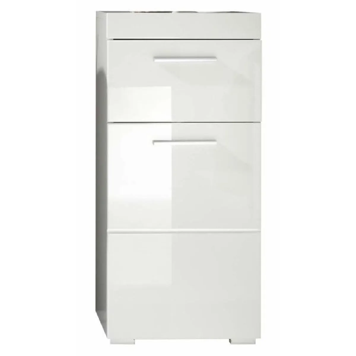 Trendteam Blanc Meuble De Salle De Bain Bas
