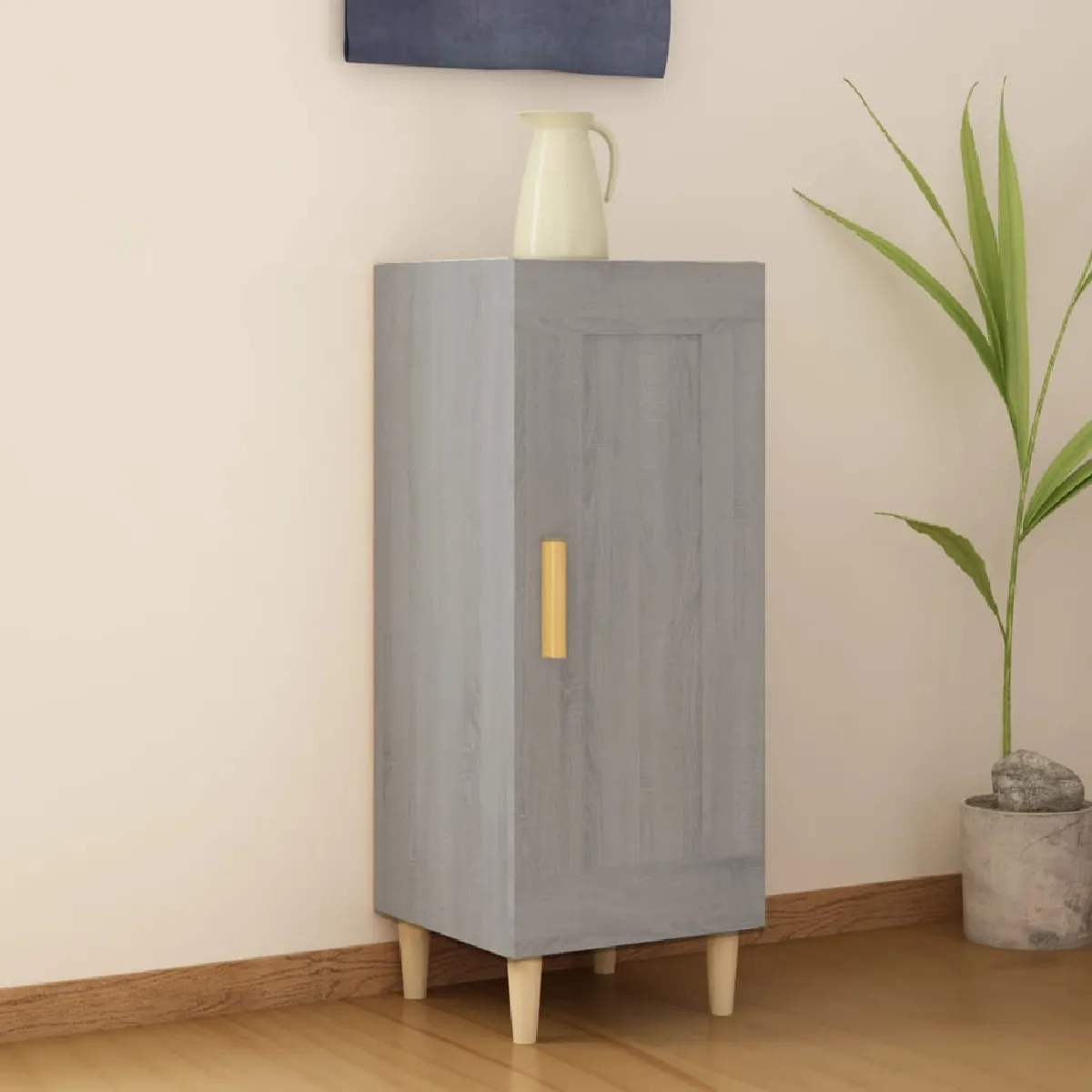 vidaXL Buffet 34,5x34x90 cm - Sonoma gris
