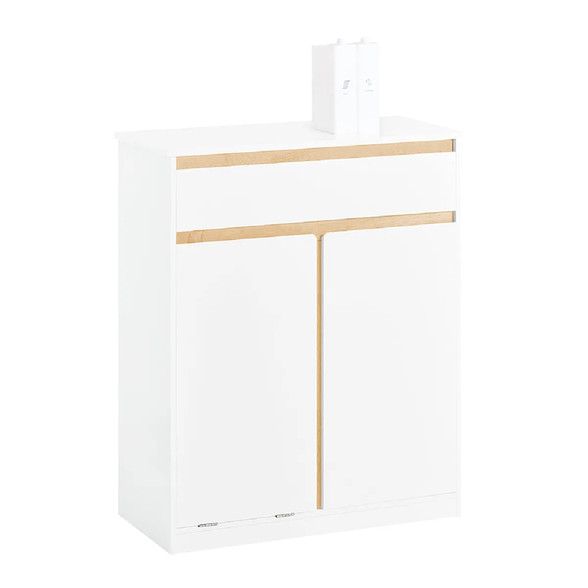 SoBuy BZR79-W Meuble sous-Lavabo Blanc