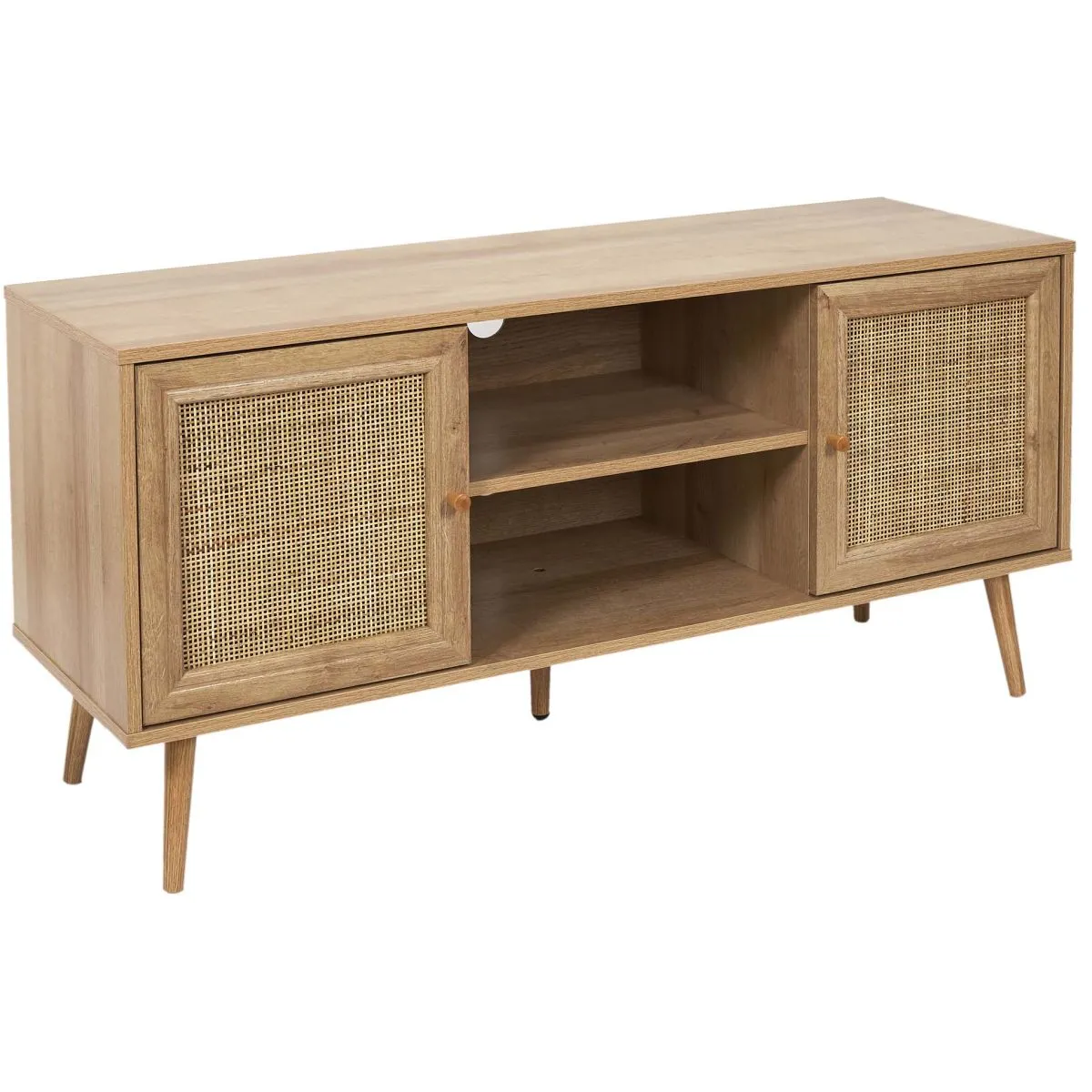 The home deco factory meuble TV Bali - Beige The home deco factory meuble TV Bali - Beige
