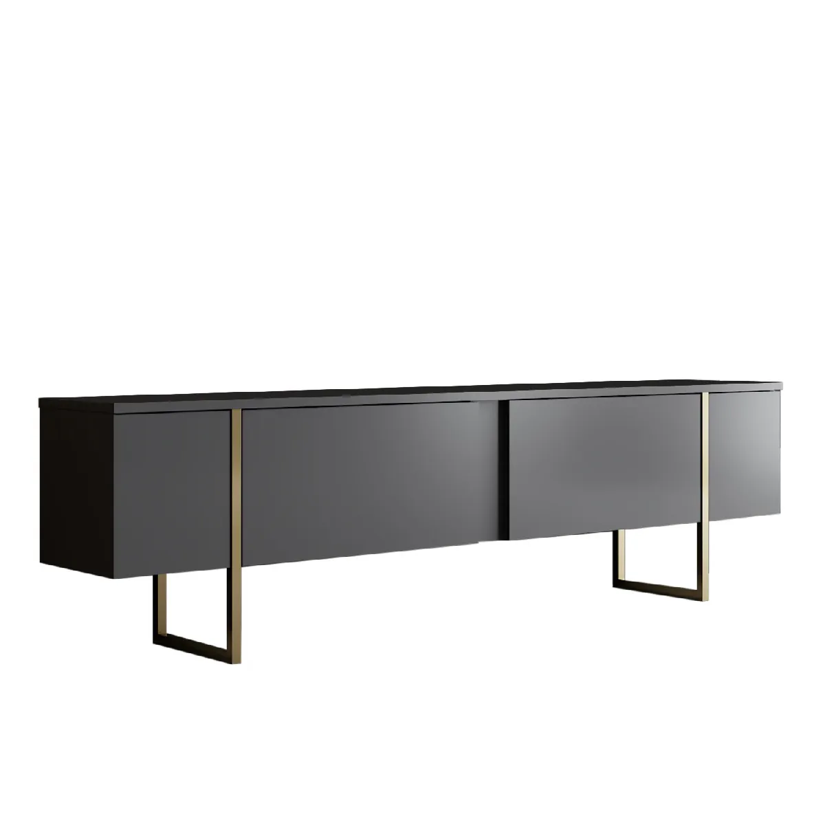 Hanah Home Luxe anthracite + doré