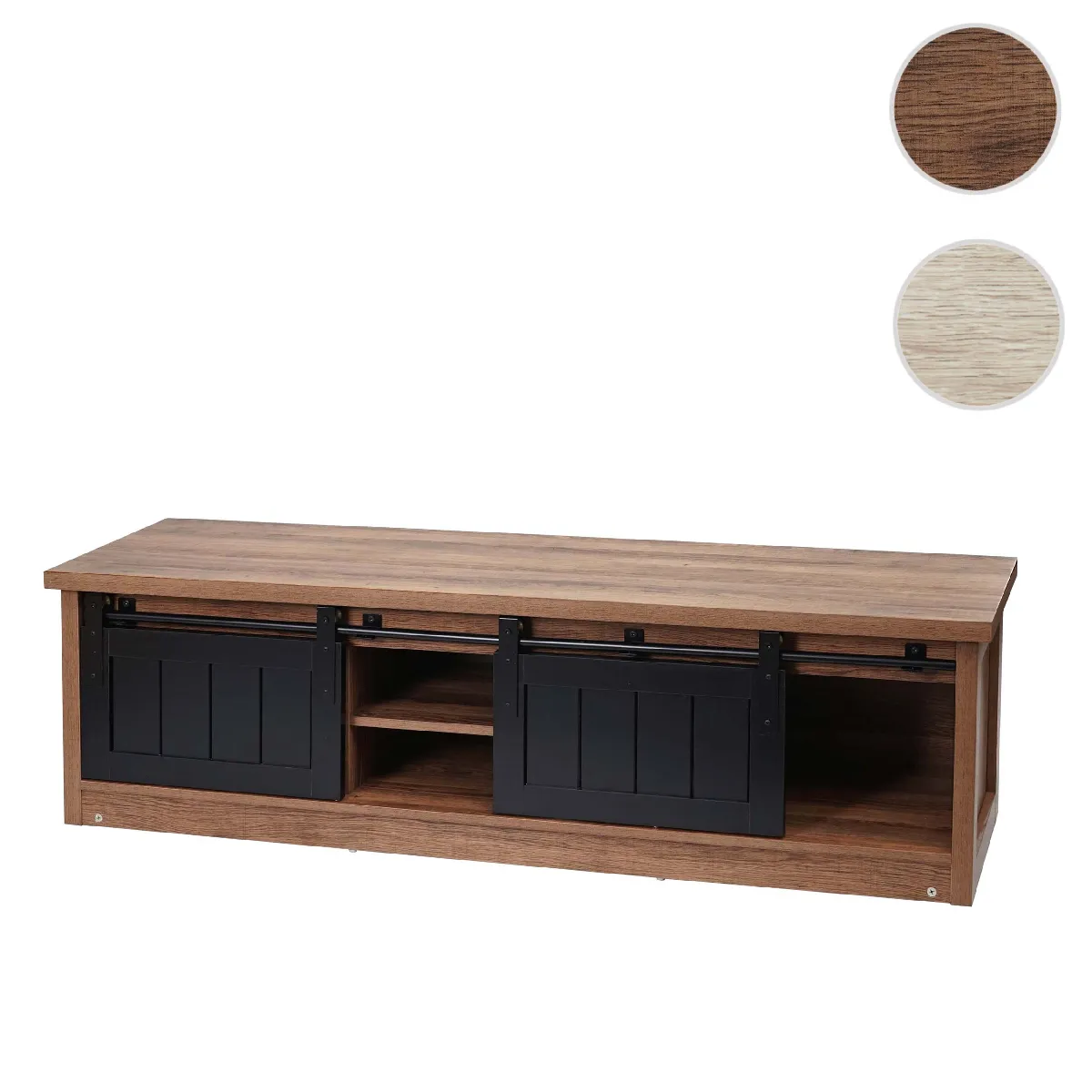 Mendler Meuble TV K75 - Bois