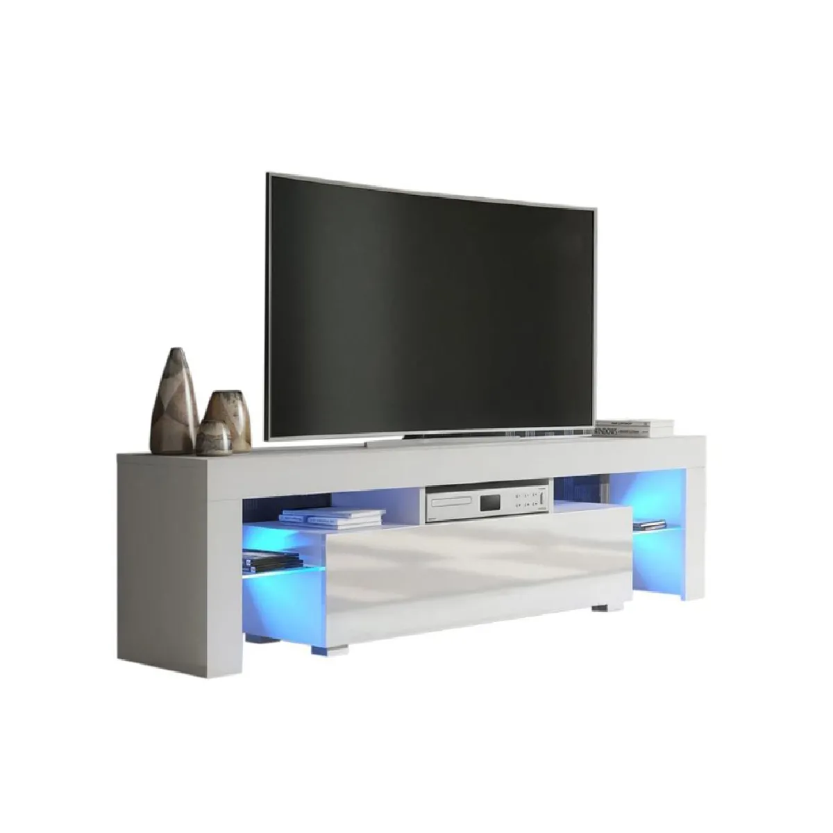DUSINE Meuble TV SPIDER - Blanc MAT DUSINE Meuble TV SPIDER - Blanc MAT