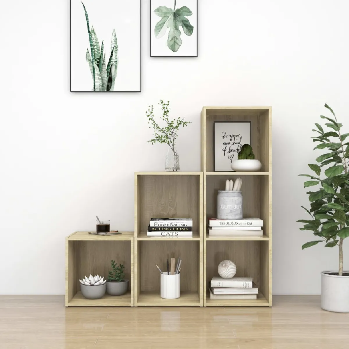 vidaXL Chêne Sonoma - vue 6