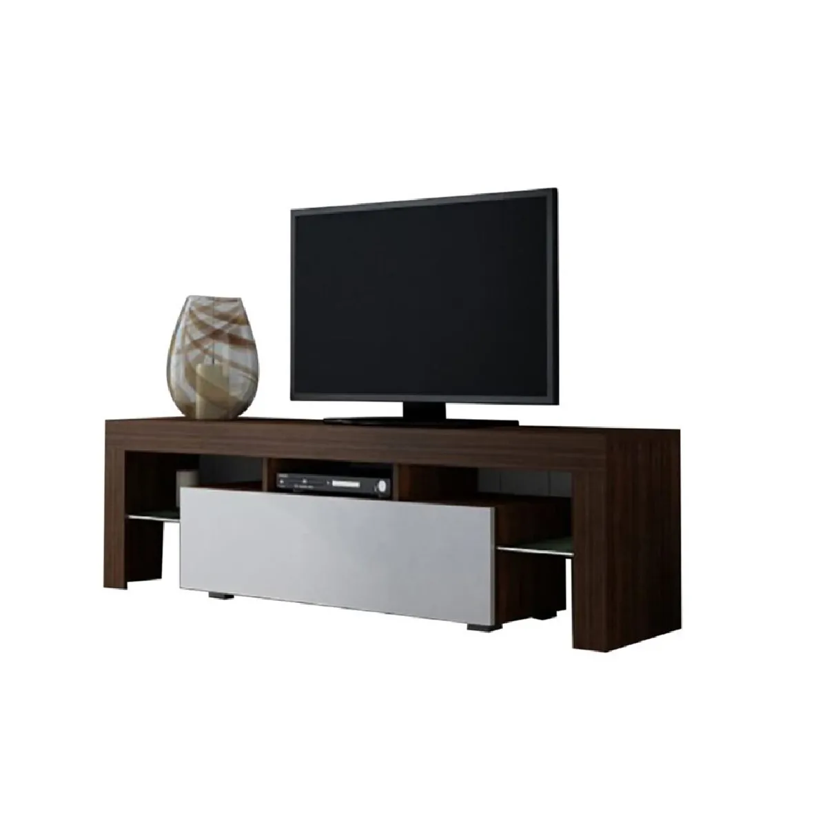 Dusine Meuble TV SPIDER - LED - Noyer mat Dusine Meuble TV SPIDER - LED - Noyer mat