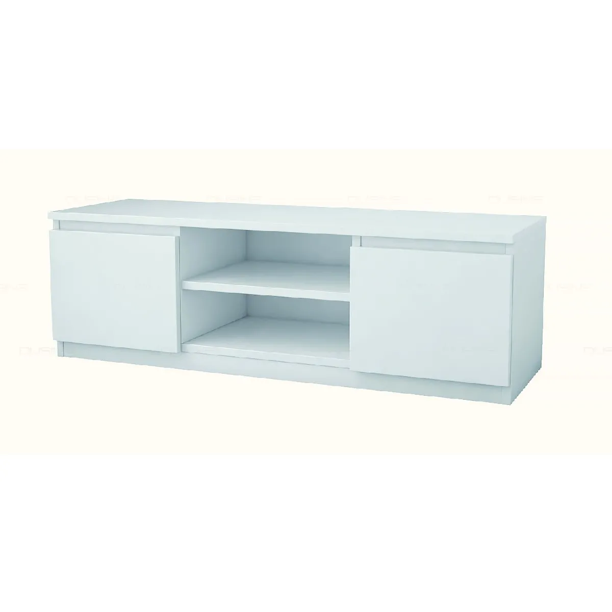 DUSINE Meuble TV Helil - Blanc MAT DUSINE Meuble TV Helil - Blanc MAT