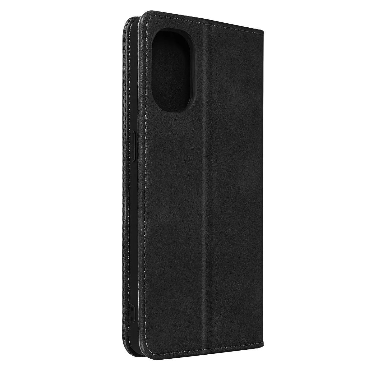 Avizar Noir Étui Oppo Reno 8 Lite 5G Clapet Portefeuille Fonction Support Vidéo