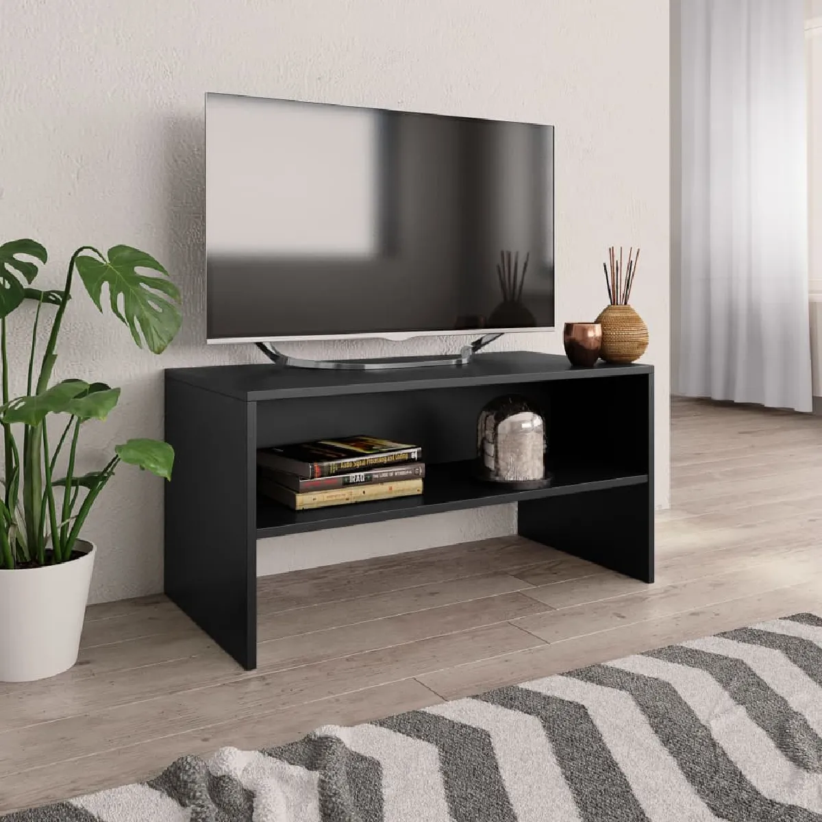 vidaXL Meuble TV 80x40x40 cm Bois d’ingénierie