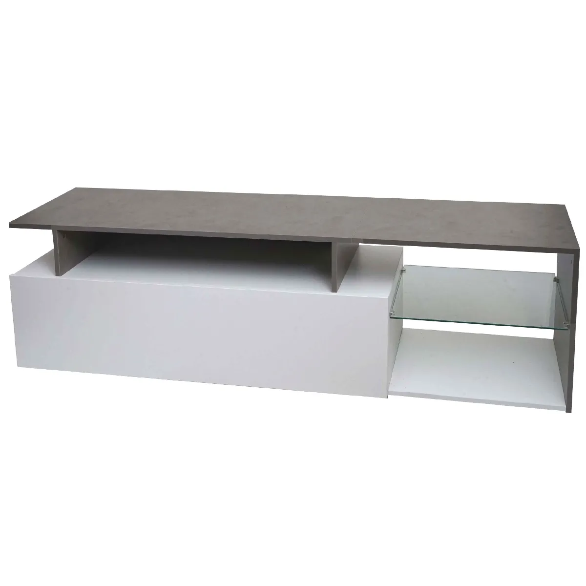 Mendler Meuble TV moderne - Blanc