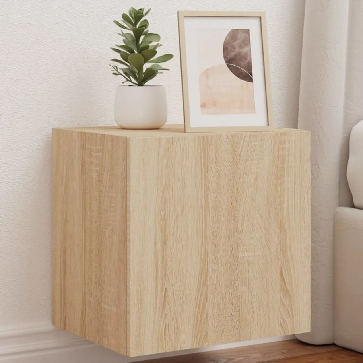 Vidaxl Meubles Tv Led - Chêne Sonoma