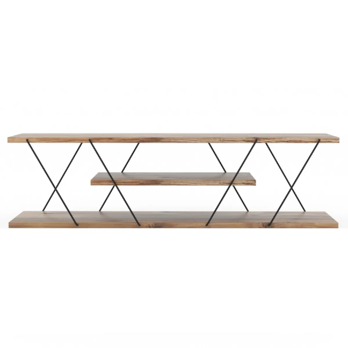 Meuble tv design avec étagère HAMAR Meuble tv design avec étagère HAMAR