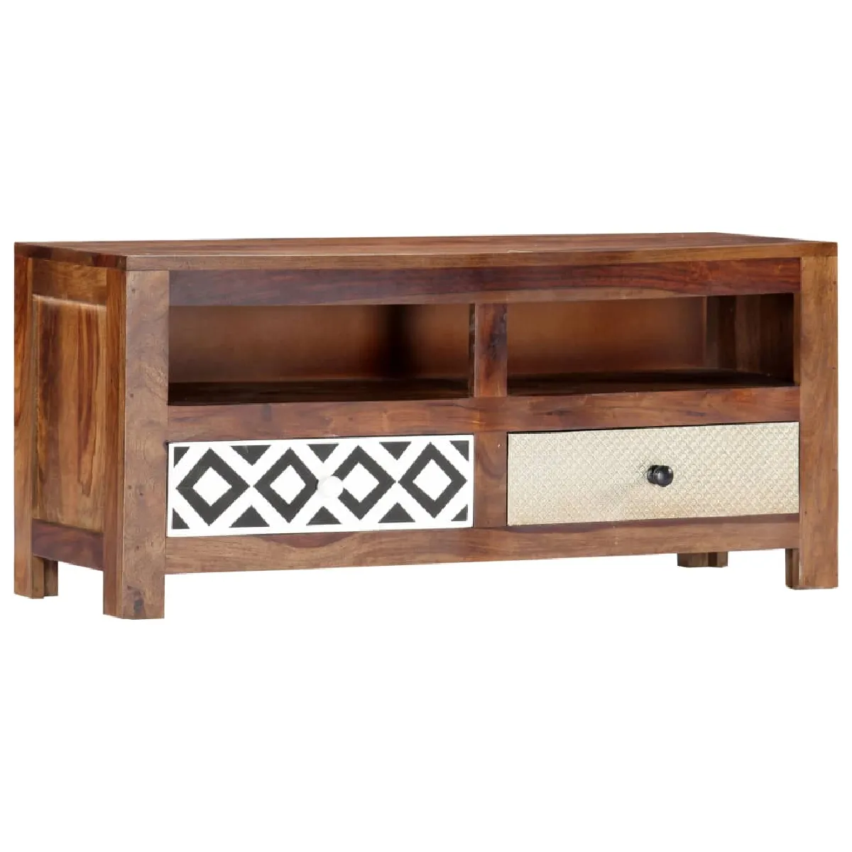 Vidaxl Meuble TV - 90 cm - Bois Massif