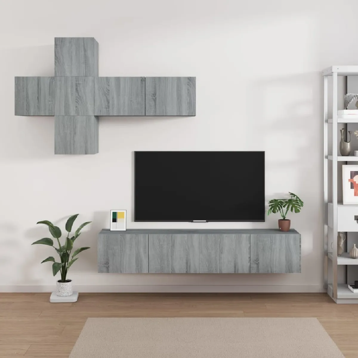 VidaXL Ensemble Meubles TV 7 pcs Sonoma