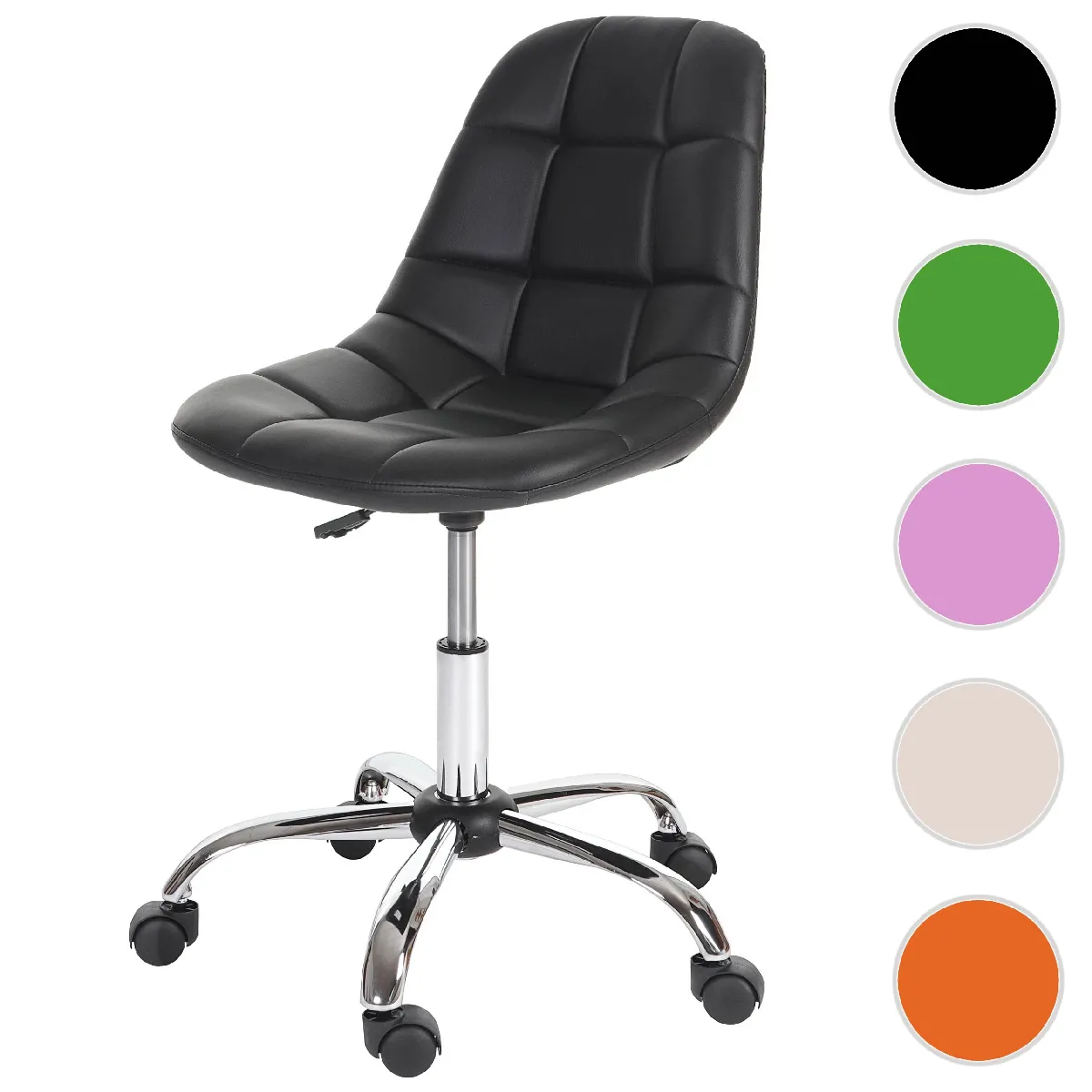 Mendler Fauteuil de bureau Lier - Noir