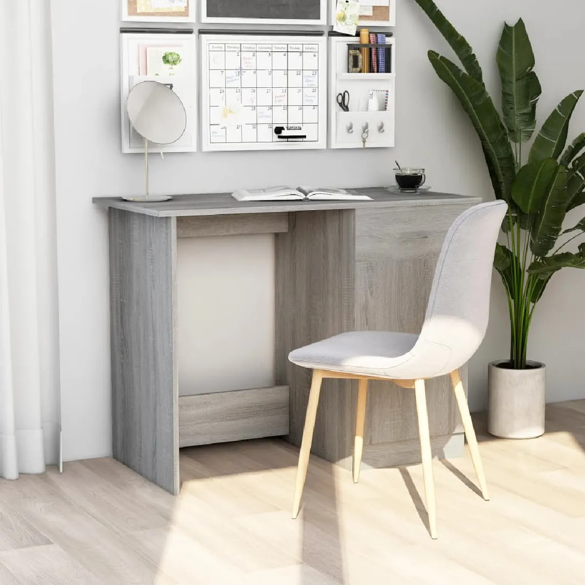 vidaXL Bureau avec porte - vue 2