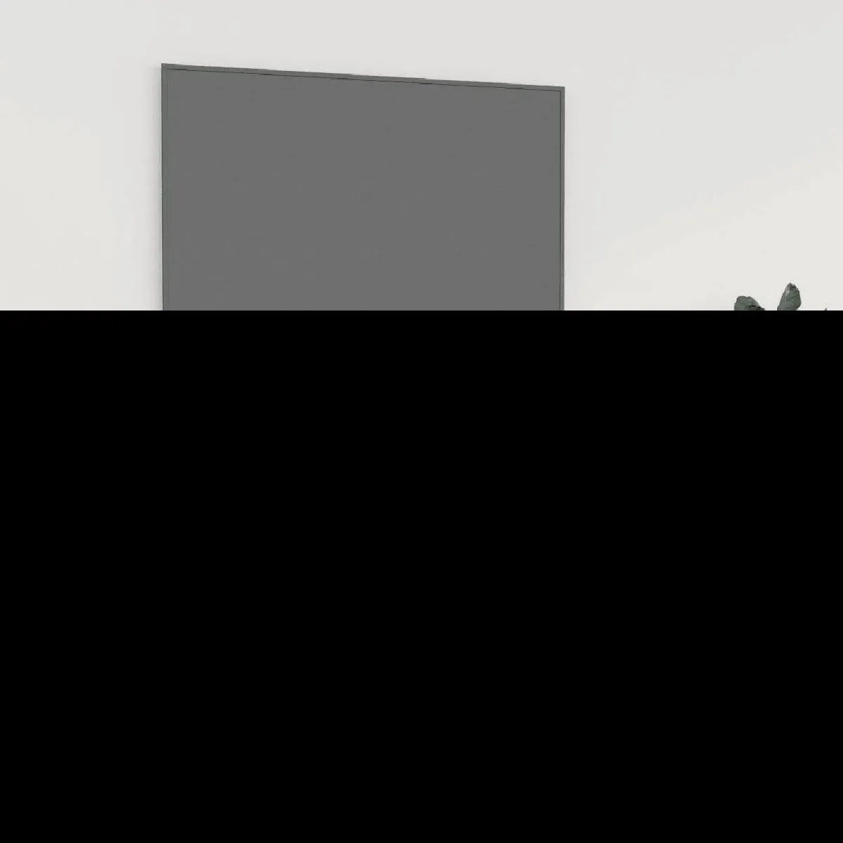 Vidaxl Gris Meuble Tv