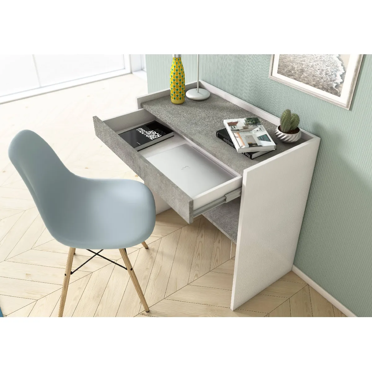 Alter Fauteuil de bureau moderne - Blanc Alter Fauteuil de bureau moderne - Blanc