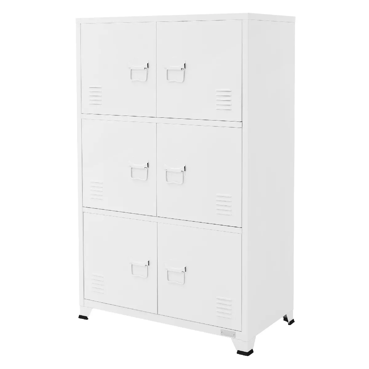 Ml-design Armoire de bureau - Blanc Ml-design Armoire de bureau - Blanc