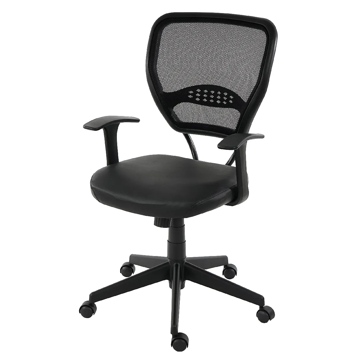 Mendler Noir Fauteuil De Bureau Relax