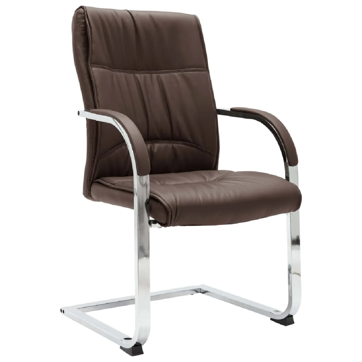 vidaXL Chaise de bureau cantilever - vue 1