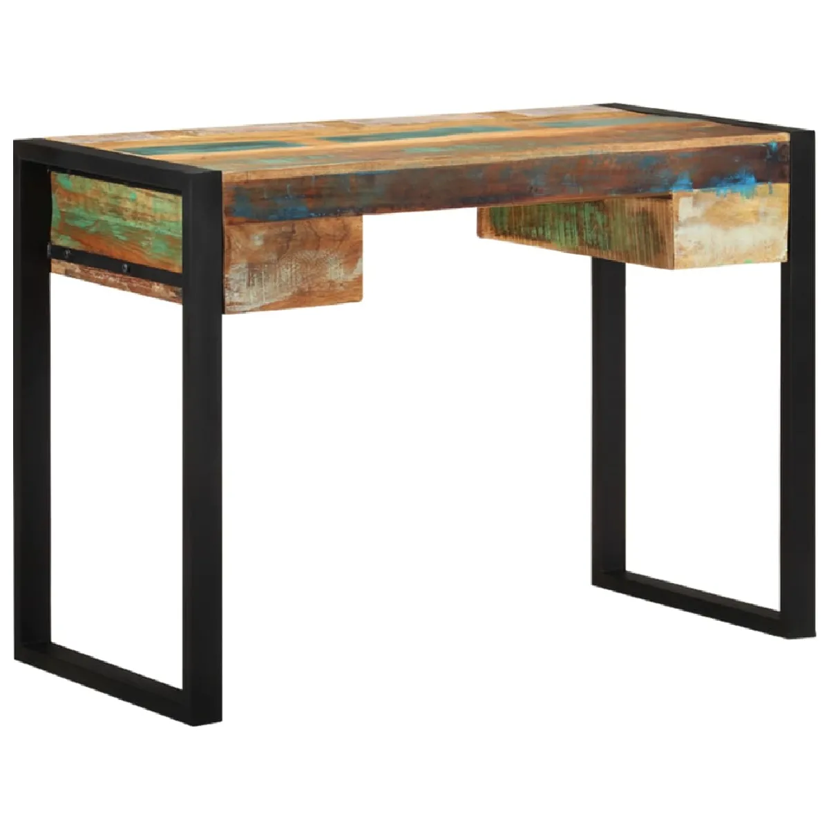 VidaXL Bureau Bois de récupération
