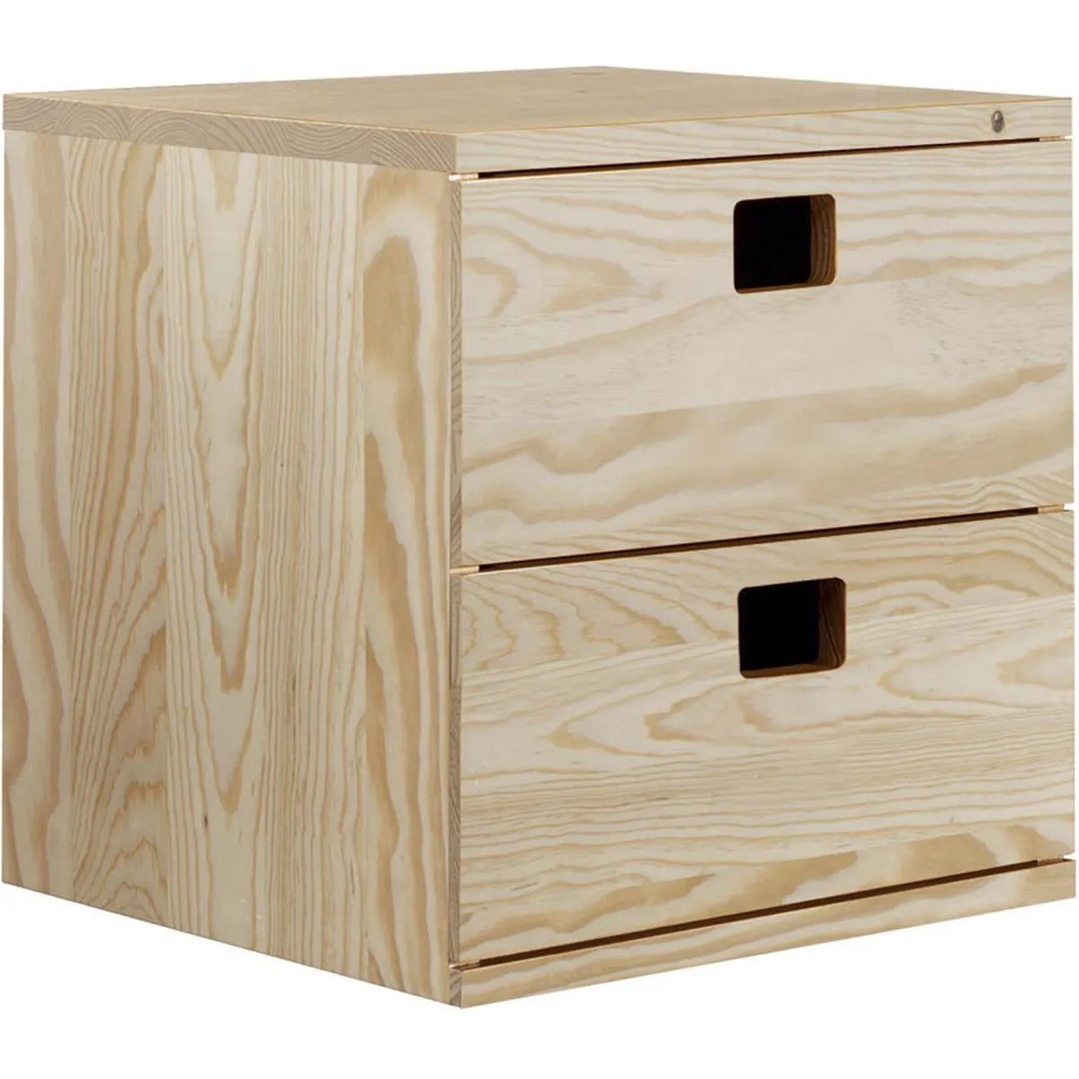 Astigarraga meuble de bureau 2 tiroirs - Beige