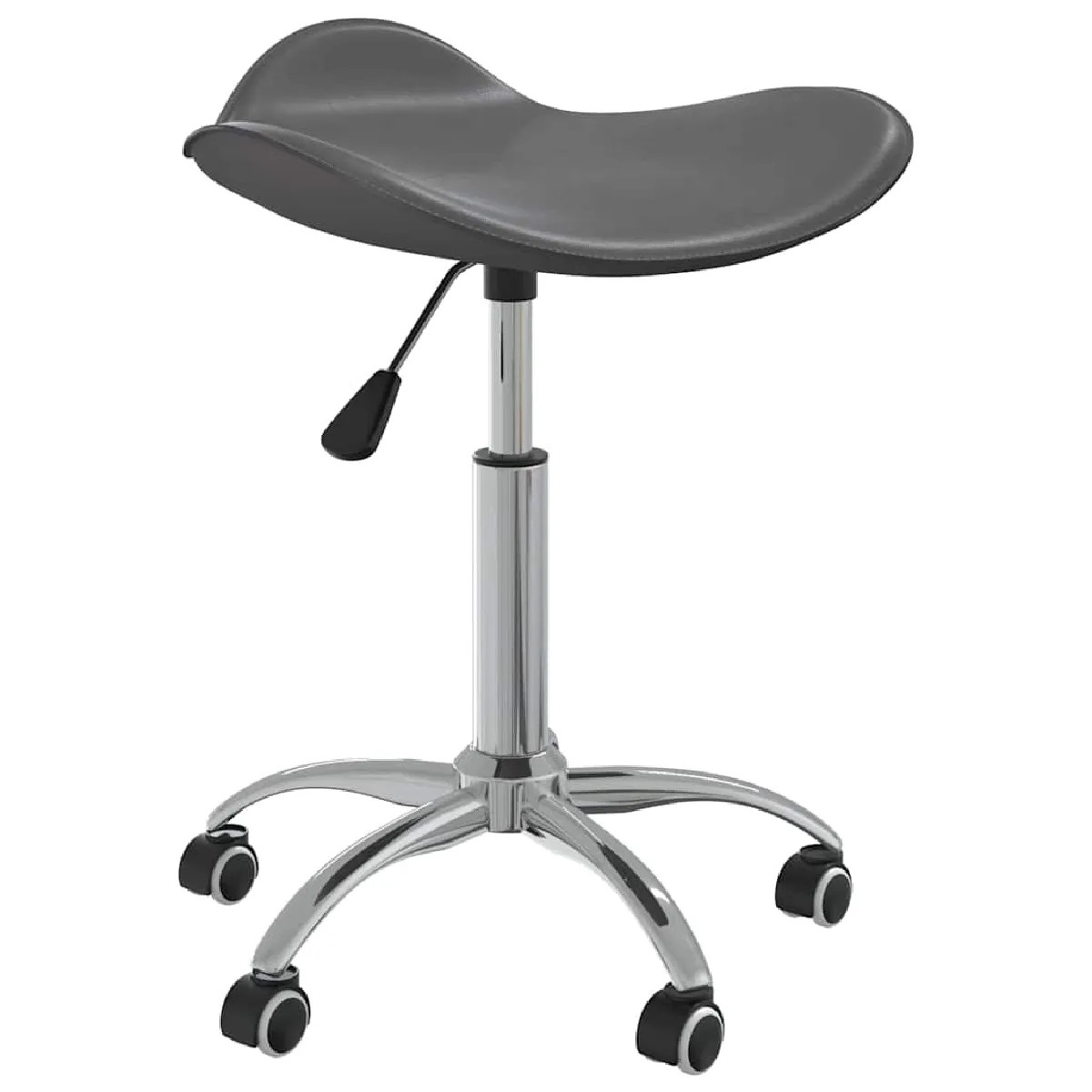 Vidaxl Gris Chaise De Bureau Similicuir
