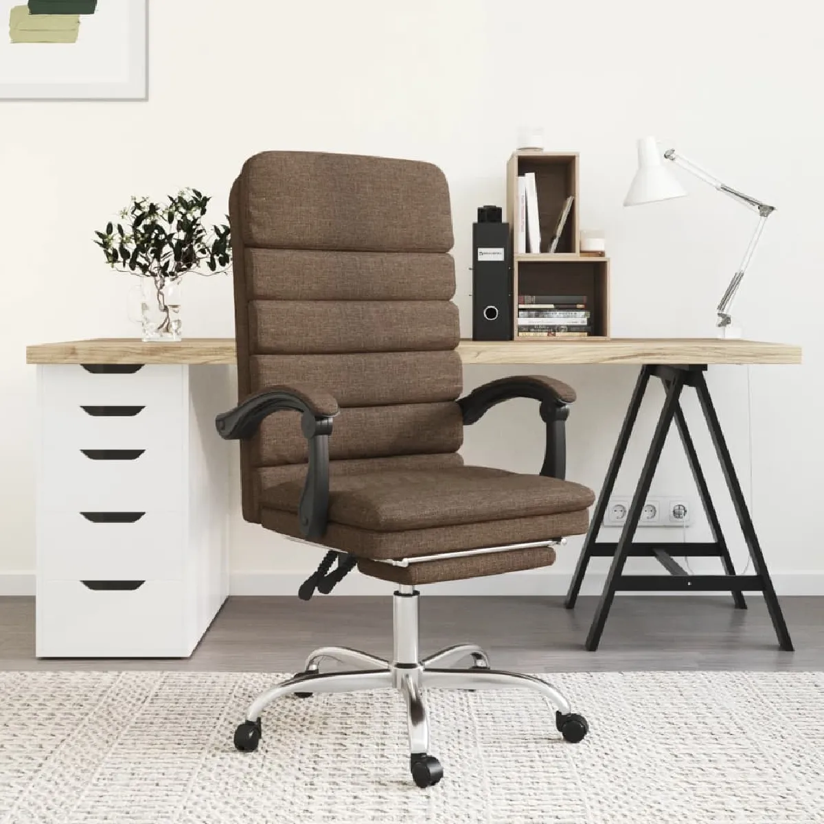 VidaXL Fauteuil de bureau massage - vue 2