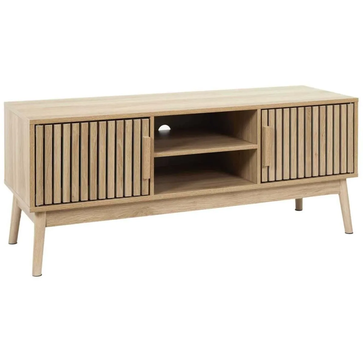 The home deco factory Meuble TV Klaus - Marron The home deco factory Meuble TV Klaus - Marron
