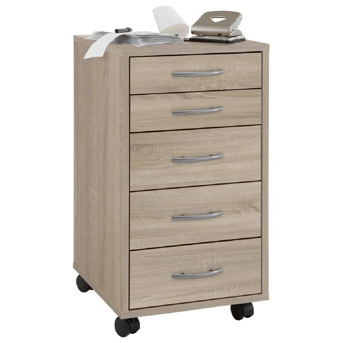 FMD Armoire mobile - Chêne FMD Armoire mobile - Chêne