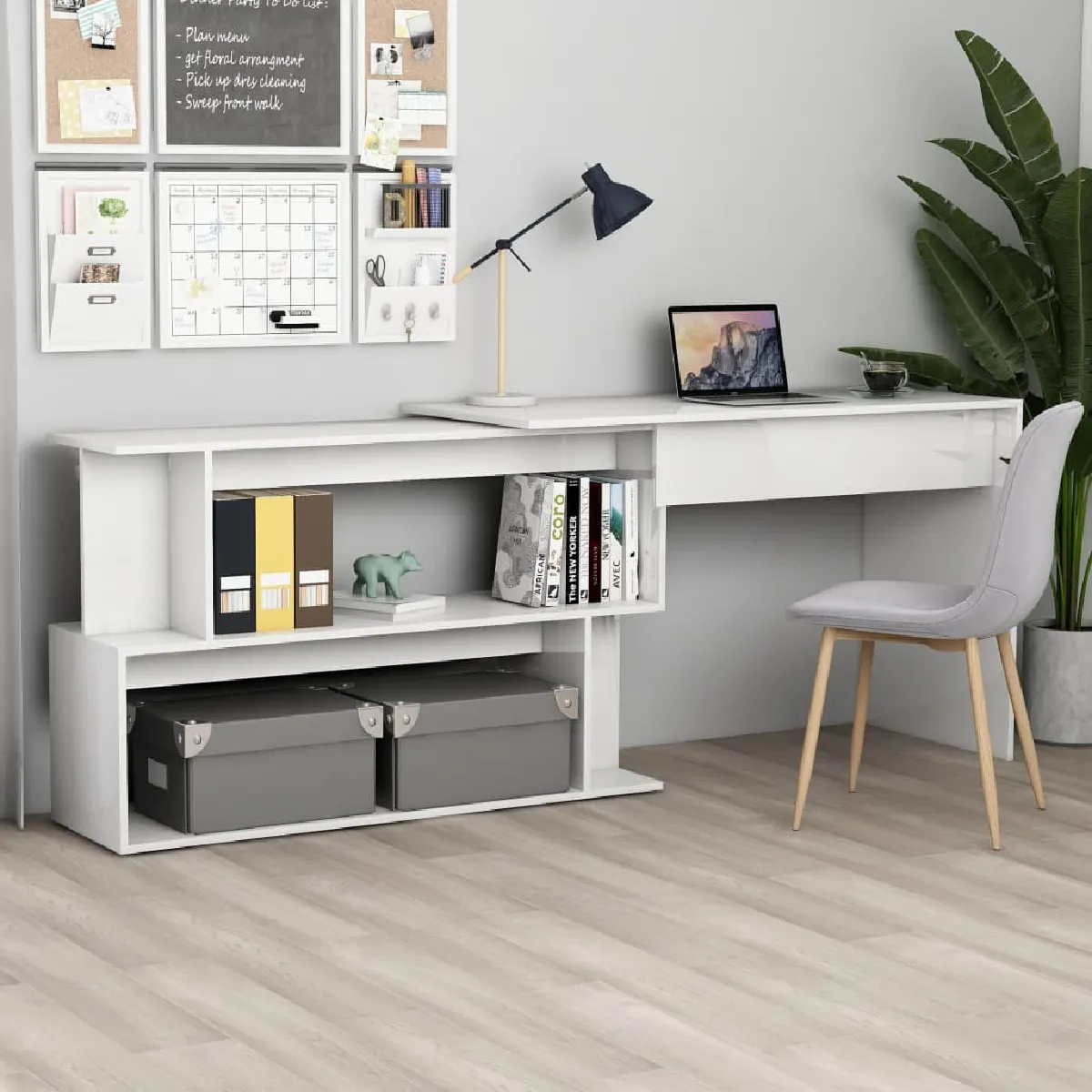 VIDAXL Bureau d'angle - vue 5