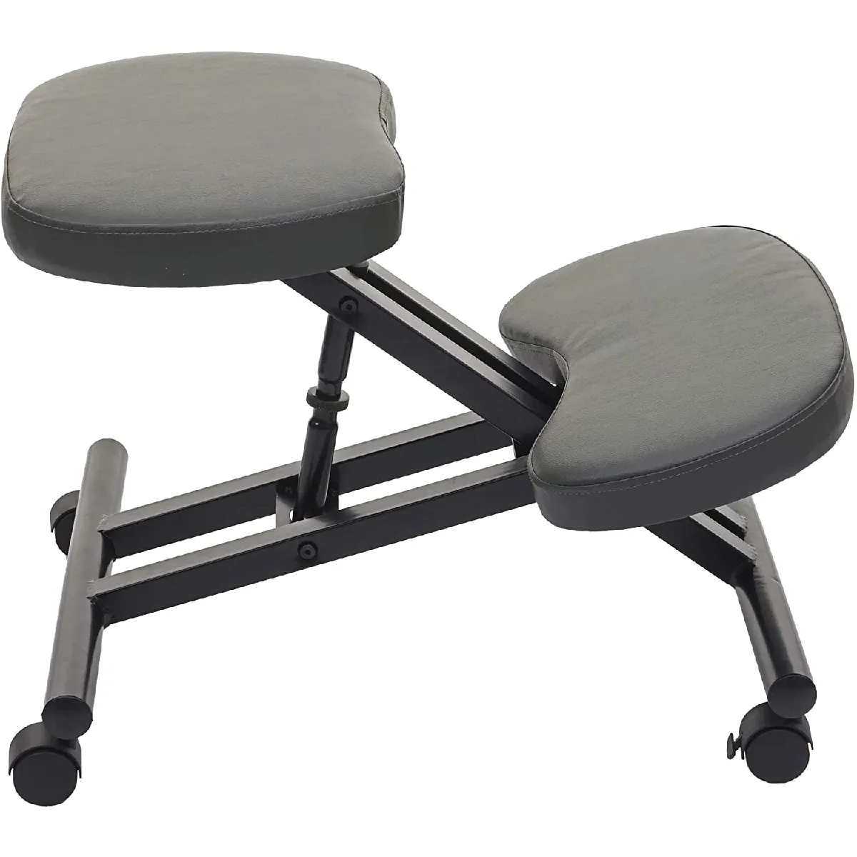 Tabouret ergonomique assis-genoux - Gris foncé