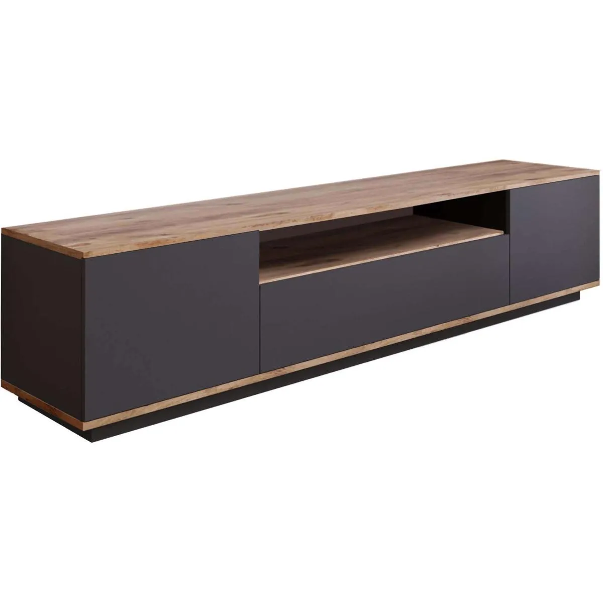 Hanah home Meuble TV - Anthracite Hanah home Meuble TV - Anthracite