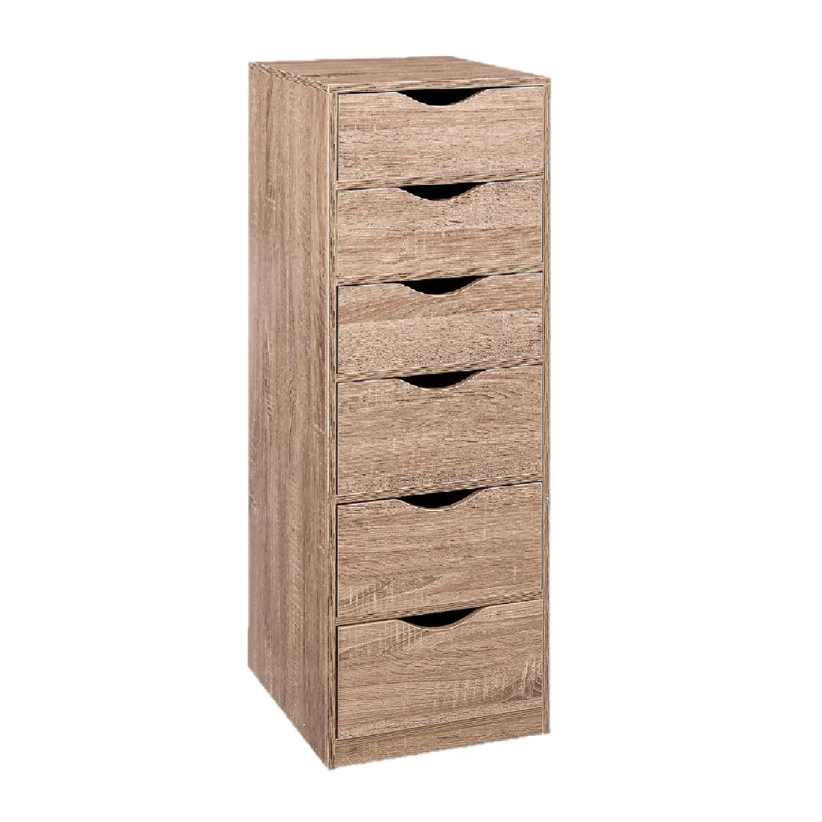 Non Communiqué Marron Chiffonnier De Bureau 6 Tiroirs 5Five - Image 2
