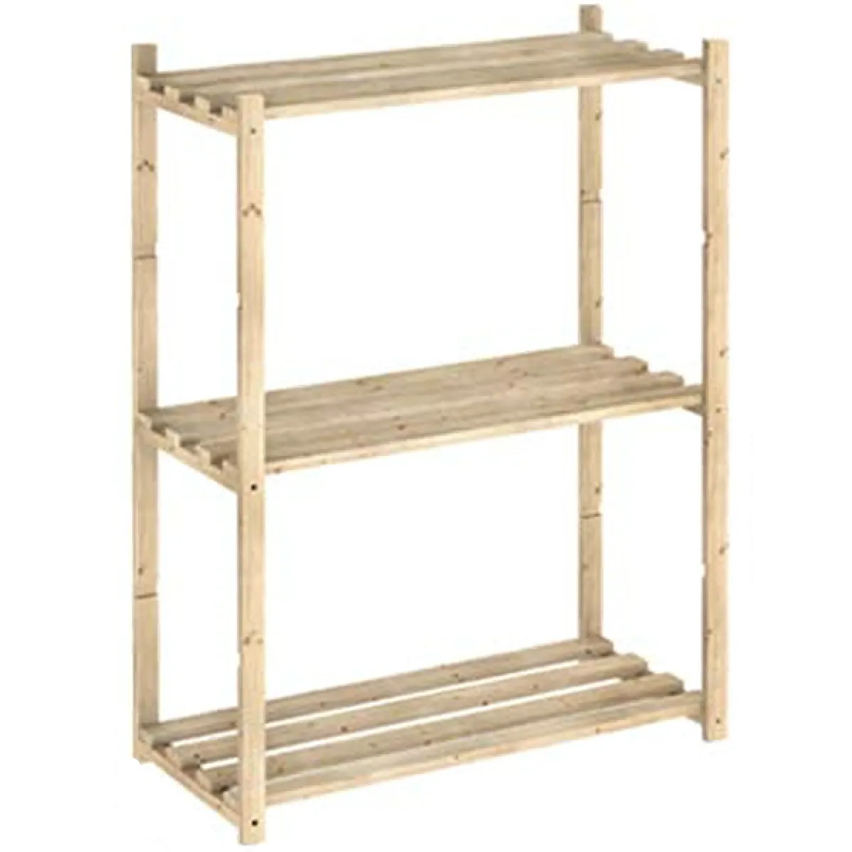 Astigarraga Étagère 3 tablettes - Naturel