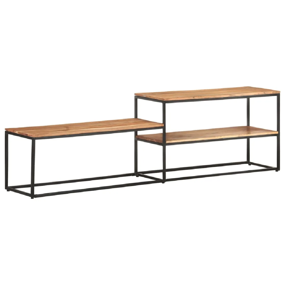 vidaXL Meuble TV 180x30x50 cm Acacia massif
