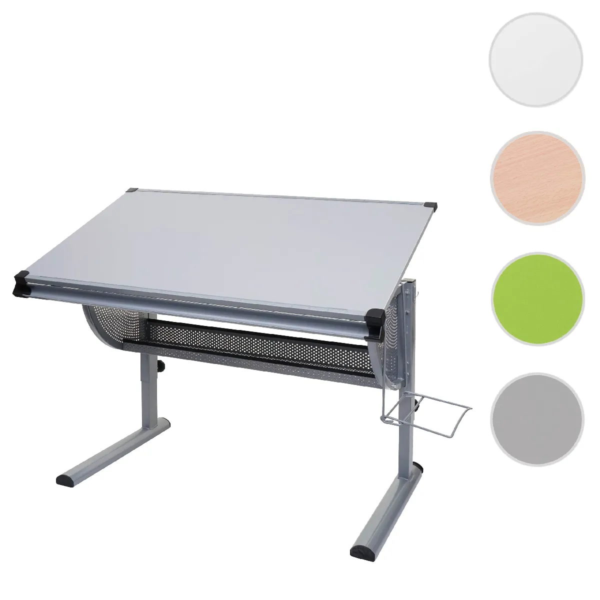 Mendler Fauteuil de bureau enfant - Gris Mendler Fauteuil de bureau enfant - Gris