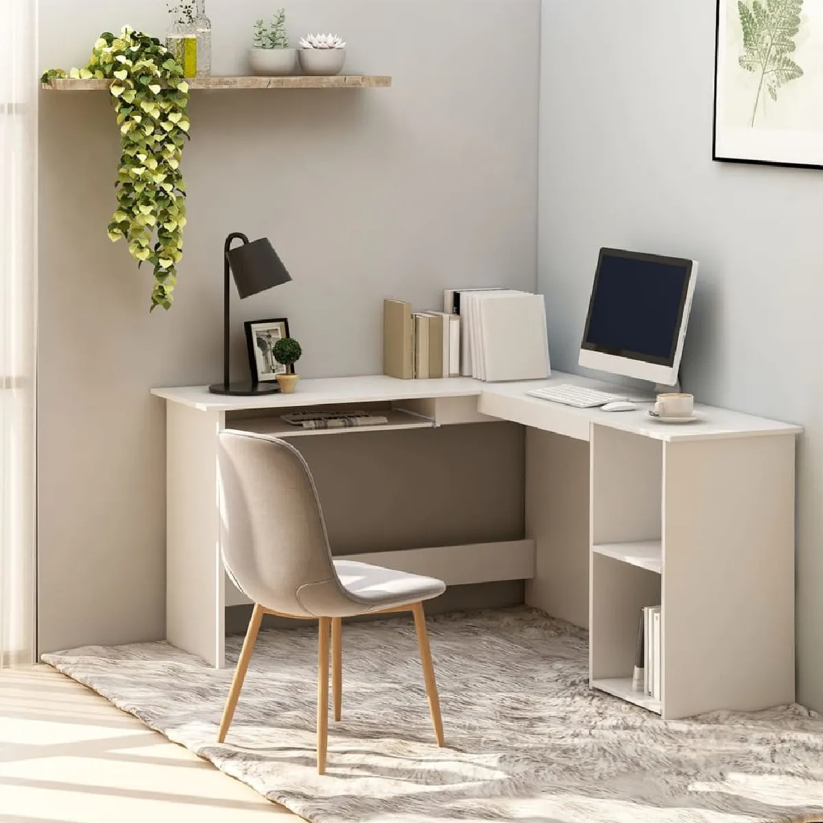 VIDAXL Bureau d'angle - vue 4