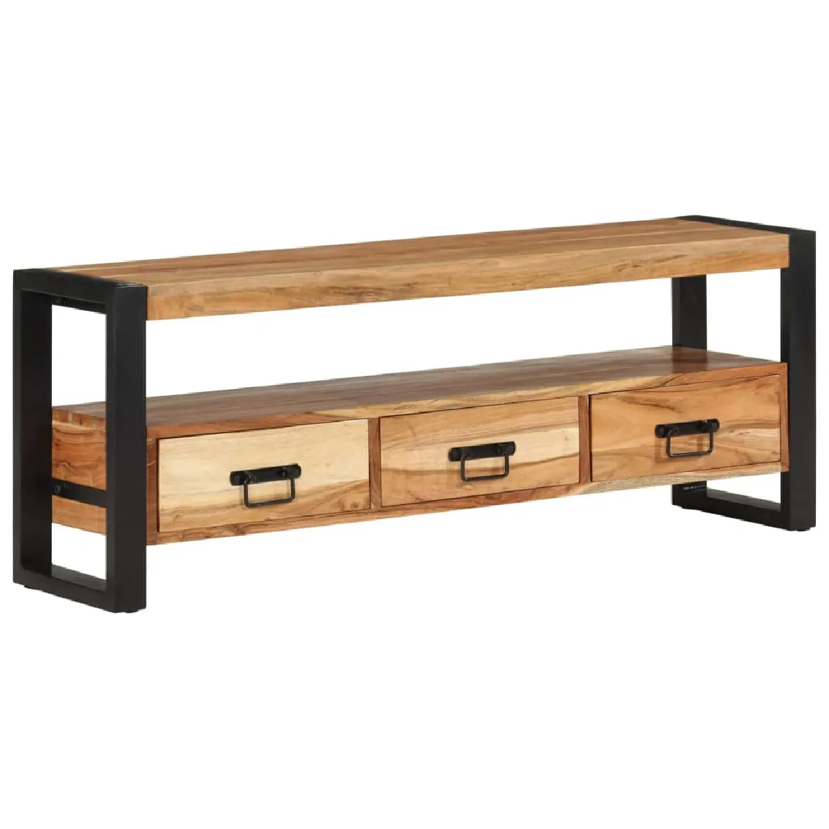 vidaXL Meuble TV - Bois acacia