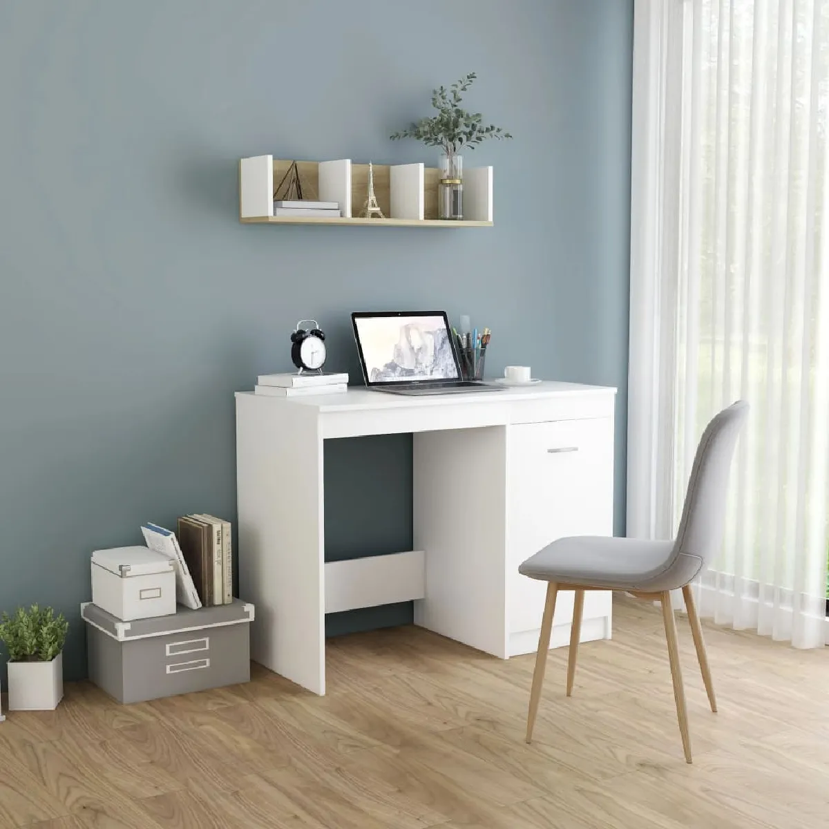 vidaXL Bureau 100 cm - vue 2